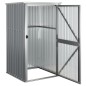 vidaXL Cobertizo de herramientas jardín acero galvanizado 88x89x161 cm vidaXL Cobertizo de herramientas jardín acero galvanizado 88x89x161 cm