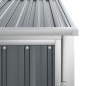 vidaXL Cobertizo de herramientas jardín acero galvanizado 88x89x161 cm vidaXL Cobertizo de herramientas jardín acero galvanizado 88x89x161 cm