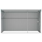 vidaXL Cobertizo de jardín pared acero galvanizado verde 118x288x178cm vidaXL Cobertizo de jardín pared acero galvanizado verde 118x288x178cm