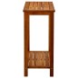 vidaXL Mesa consola de jardín madera maciza de acacia 80x35x75 cm vidaXL Mesa consola de jardín madera maciza de acacia 80x35x75 cm