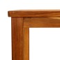 vidaXL Mesa consola de jardín madera maciza de acacia 80x35x75 cm vidaXL Mesa consola de jardín madera maciza de acacia 80x35x75 cm