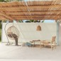 vidaXL Toldo lateral retráctil para patio crema 200x600 cm vidaXL Toldo lateral retráctil para patio crema 200x600 cm