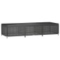 vidaXL Funda para tumbona 12 ojales polietileno 205x75x40 cm vidaXL Funda para tumbona 12 ojales polietileno 205x75x40 cm