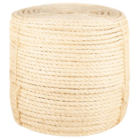 vidaXL Cuerda 100% sisal 8 mm 25 m