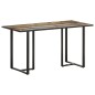 vidaXL Mesa de comedor de madera maciza reciclada 140 cm vidaXL Mesa de comedor de madera maciza reciclada 140 cm