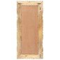 vidaXL Espejo de madera maciza de mango 110x50 cm vidaXL Espejo de madera maciza de mango 110x50 cm