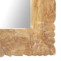 vidaXL Espejo de madera maciza de mango 110x50 cm vidaXL Espejo de madera maciza de mango 110x50 cm