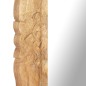 vidaXL Espejo de madera maciza de mango 110x50 cm vidaXL Espejo de madera maciza de mango 110x50 cm