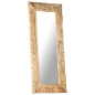 vidaXL Espejo de madera maciza de mango 110x50 cm vidaXL Espejo de madera maciza de mango 110x50 cm