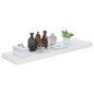 vidaXL Estante flotante de pared blanco brillante MDF 90x23,5x3,8 cm vidaXL Estante flotante de pared blanco brillante MDF 90x23,5x3,8 cm