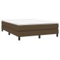 vidaXL Estructura de cama box spring tela marrón 140x190 cm vidaXL Estructura de cama box spring tela marrón 140x190 cm