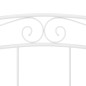 vidaXL Estructura de cama de metal blanco 180x200 cm vidaXL Estructura de cama de metal blanco 180x200 cm