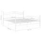 vidaXL Estructura de cama de metal blanco 180x200 cm vidaXL Estructura de cama de metal blanco 180x200 cm