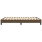vidaXL Estructura de cama box spring tela marrón 140x190 cm vidaXL Estructura de cama box spring tela marrón 140x190 cm