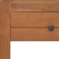 vidaXL Mesita de noche madera maciza de teca 50x30x35 cm vidaXL Mesita de noche madera maciza de teca 50x30x35 cm
