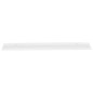 vidaXL Estantes de pared 2 unidades blanco brillo 115x9x3 cm vidaXL Estantes de pared 2 unidades blanco brillo 115x9x3 cm
