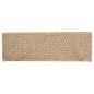 vidaXL Alfombrilla autoadhesiva escalera sisal 15 uds arena 65x21x4 cm vidaXL Alfombrilla autoadhesiva escalera sisal 15 uds arena 65x21x4 cm