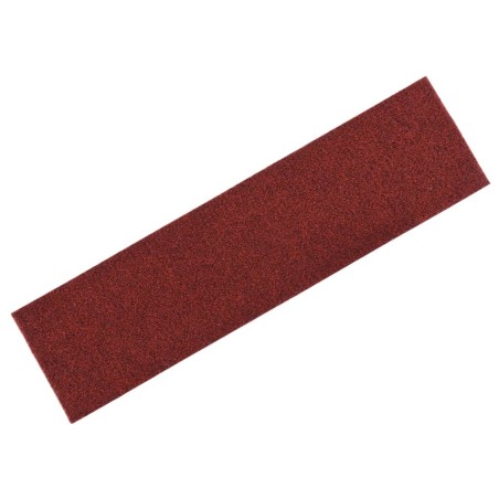 vidaXL Alfombrilla autoadhesiva escalera 15 uds rojo 76x20 cm