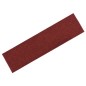 vidaXL Alfombrilla autoadhesiva escalera 15 uds rojo 76x20 cm