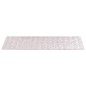 vidaXL Alfombrilla autoadhesiva escalera 15 uds rojo 76x20 cm