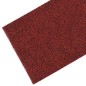 vidaXL Alfombrilla autoadhesiva escalera 15 uds rojo 76x20 cm
