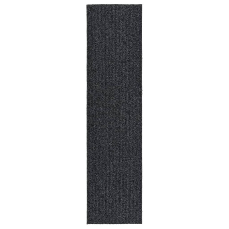 vidaXL Alfombra de pasillo atrapa suciedad 100x400 cm gris antracita vidaXL Alfombra de pasillo atrapa suciedad 100x400 cm gris antracita