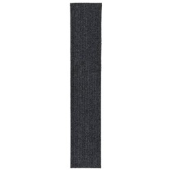 vidaXL Alfombra de pasillo atrapa suciedad 100x500 cm antracita