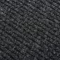 vidaXL Alfombra de pasillo atrapa suciedad 100x500 cm antracita vidaXL Alfombra de pasillo atrapa suciedad 100x500 cm antracita
