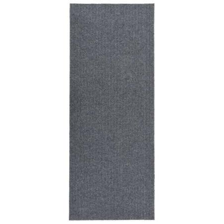 vidaXL Alfombra de pasillo atrapa suciedad 100x300 cm gris