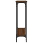 vidaXL Mesa consola madera de ingeniería marrón roble 75x22,5x75 cm vidaXL Mesa consola madera de ingeniería marrón roble 75x22,5x75 cm