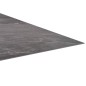 vidaXL Tarimas autoadhesivas 20 unidades PVC 1,86 m² patrón negro