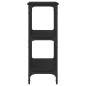 vidaXL Mesa consola madera de ingeniería negra 100x29x75 cm vidaXL Mesa consola madera de ingeniería negra 100x29x75 cm