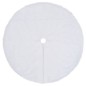 vidaXL Falda del árbol de Navidad blanca 150 cm cuero sintético vidaXL Falda del árbol de Navidad blanca 150 cm cuero sintético