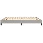 vidaXL Estructura de cama box spring tela gris claro 180x200 cm vidaXL Estructura de cama box spring tela gris claro 180x200 cm