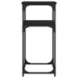 vidaXL Mesa consola madera de ingeniería negra 75x35,5x75 cm vidaXL Mesa consola madera de ingeniería negra 75x35,5x75 cm
