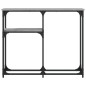 vidaXL Mesa consola madera de ingeniería gris Sonoma 90x22,5x75 cm vidaXL Mesa consola madera de ingeniería gris Sonoma 90x22,5x75 cm