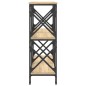 vidaXL Mesa consola madera de ingeniería roble Sonoma 100x28x80,5 cm vidaXL Mesa consola madera de ingeniería roble Sonoma 100x28x80,5 cm