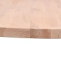 vidaXL Tablero redondo de madera maciza de haya Ø70x2,5 cm vidaXL Tablero redondo de madera maciza de haya Ø70x2,5 cm