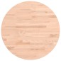 vidaXL Tablero redondo de madera maciza de haya Ø50x2,5 cm vidaXL Tablero redondo de madera maciza de haya Ø50x2,5 cm