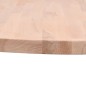 vidaXL Tablero redondo de madera maciza de haya Ø50x4 cm vidaXL Tablero redondo de madera maciza de haya Ø50x4 cm