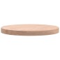 vidaXL Tablero redondo de madera maciza de haya Ø50x4 cm vidaXL Tablero redondo de madera maciza de haya Ø50x4 cm