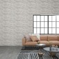 vidaXL Paneles de pared 3D 10 uds EPS diseño de ladrillo gris claro vidaXL Paneles de pared 3D 10 uds EPS diseño de ladrillo gris claro