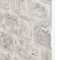 vidaXL Paneles de pared 3D 10 uds EPS diseño de ladrillo gris claro vidaXL Paneles de pared 3D 10 uds EPS diseño de ladrillo gris claro