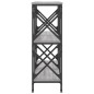 vidaXL Mesa consola madera de ingeniería gris Sonoma 100x28x80,5 cm vidaXL Mesa consola madera de ingeniería gris Sonoma 100x28x80,5 cm
