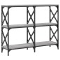 vidaXL Mesa consola madera de ingeniería gris Sonoma 100x28x80,5 cm vidaXL Mesa consola madera de ingeniería gris Sonoma 100x28x80,5 cm
