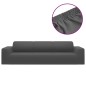 vidaXL Funda elástica de sillón de 4 plazas poliéster jersey antracita vidaXL Funda elástica de sillón de 4 plazas poliéster jersey antracita
