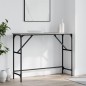 vidaXL Mesa consola madera de ingeniería gris Sonoma 100x32x75 cm