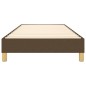 vidaXL Estructura de cama box spring tela marrón 90x200 cm vidaXL Estructura de cama box spring tela marrón 90x200 cm