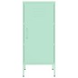 vidaXL Armario de almacenamiento acero verde mint 42,5x35x101,5 cm vidaXL Armario de almacenamiento acero verde mint 42,5x35x101,5 cm