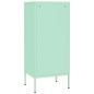 vidaXL Armario de almacenamiento acero verde mint 42,5x35x101,5 cm vidaXL Armario de almacenamiento acero verde mint 42,5x35x101,5 cm
